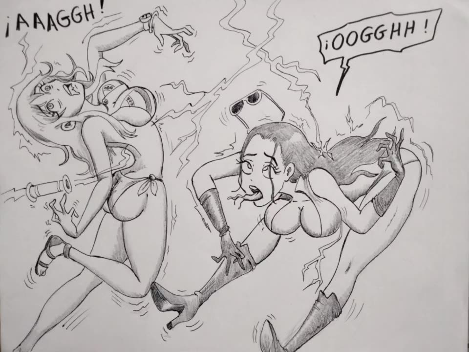 Robin and Nami vs Boa Hancock image number 17