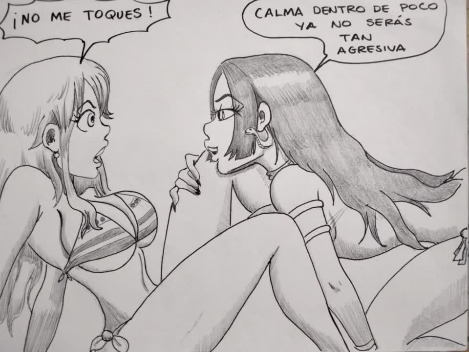 Robin and Nami vs Boa Hancock image number 21