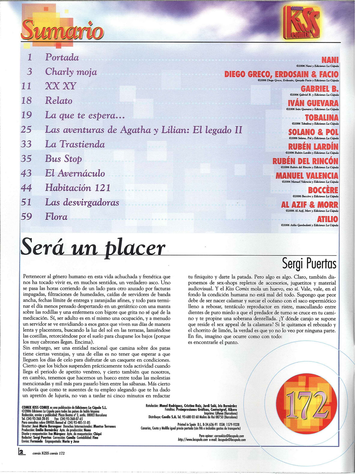 Kiss comix 172 image number 1