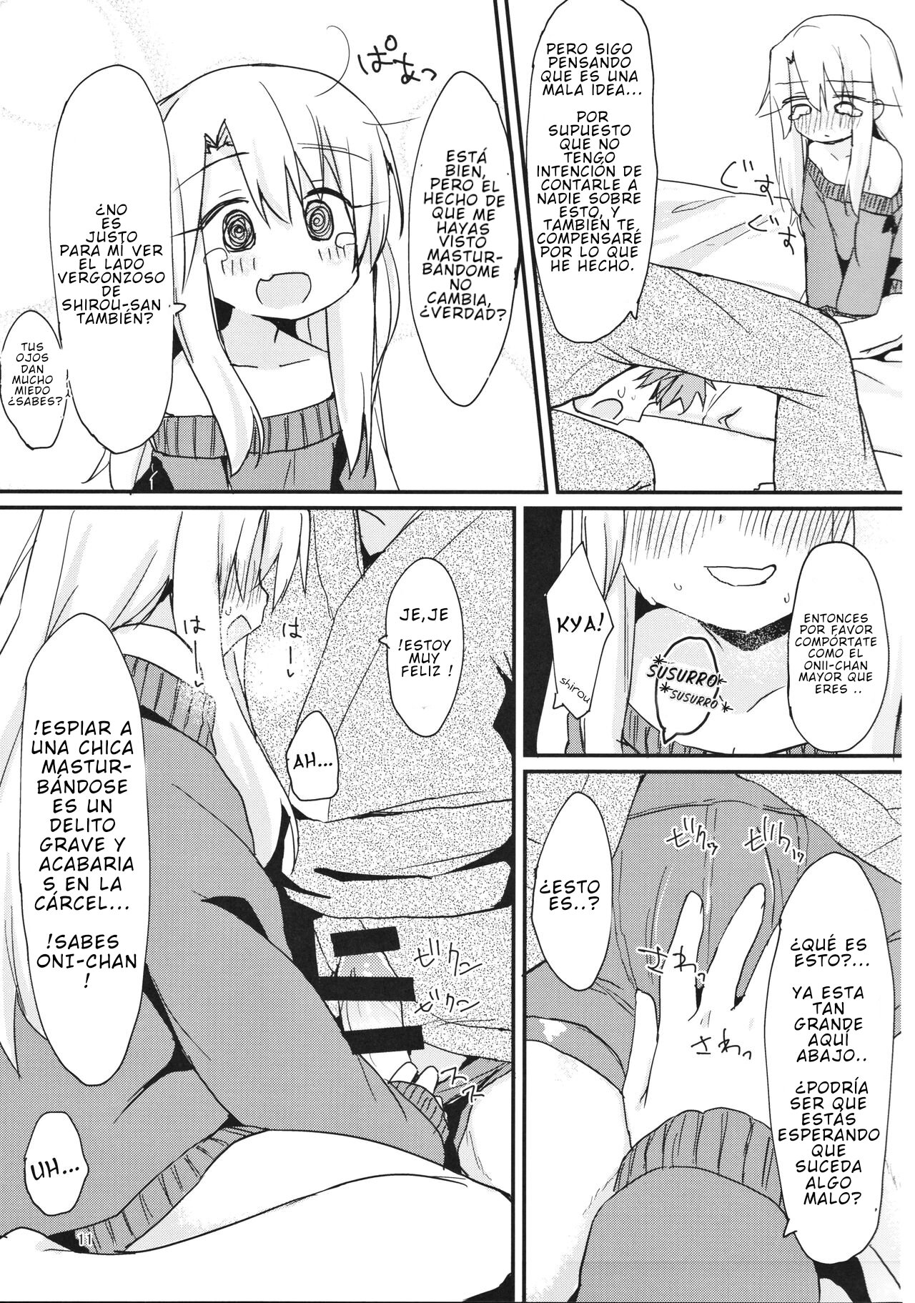 Illya-chan no Hatsujouki  La masterbation de Illyas-chan image number 9