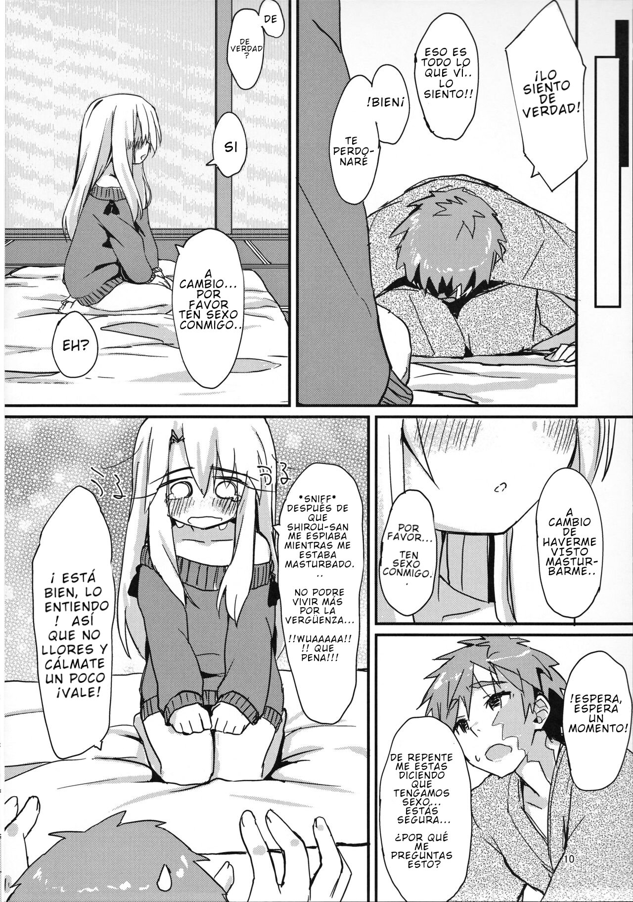 Illya-chan no Hatsujouki  La masterbation de Illyas-chan image number 8