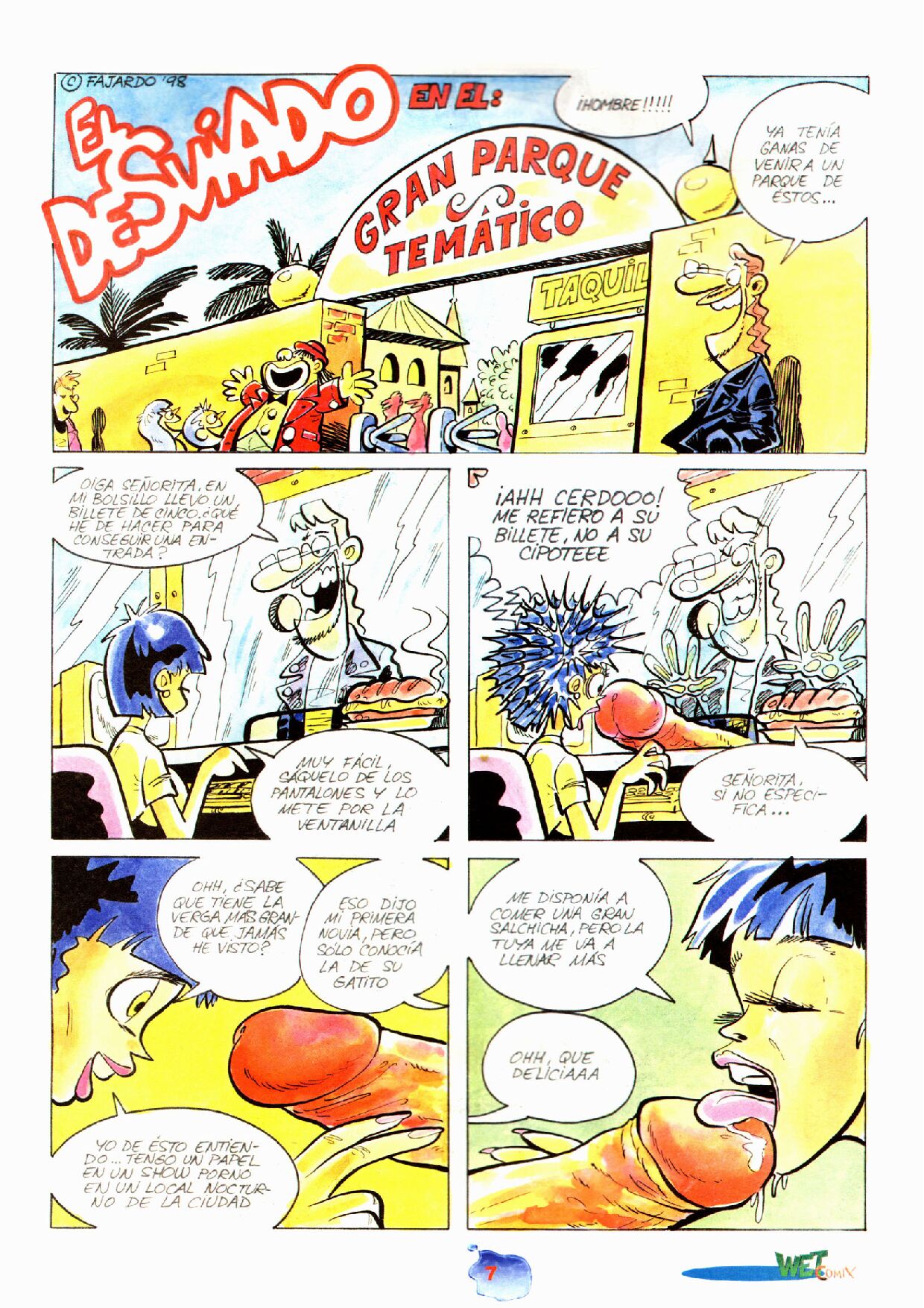 Wet Comix 8 image number 6