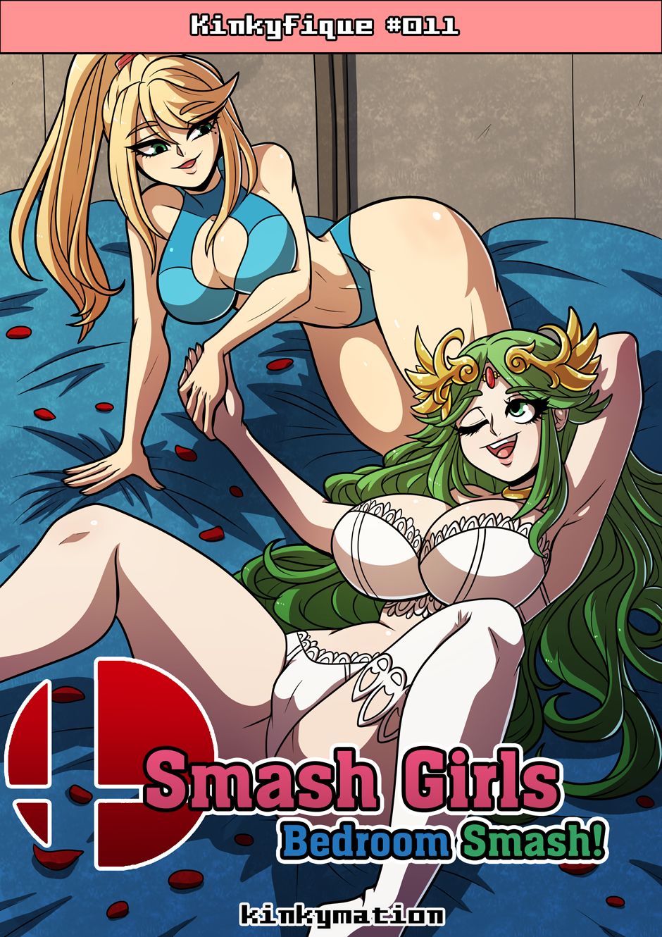 - Smash Girls - Samus and Palutenas Bedroom Smash! -  -  - Complete image number 1