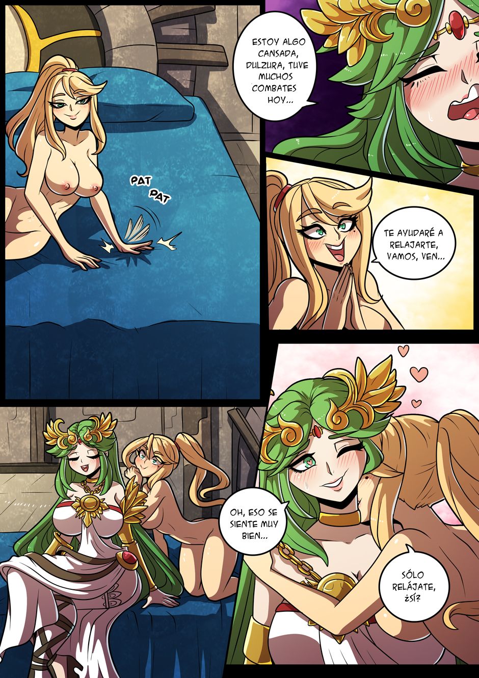 - Smash Girls - Samus and Palutenas Bedroom Smash! -  -  - Complete image number 4