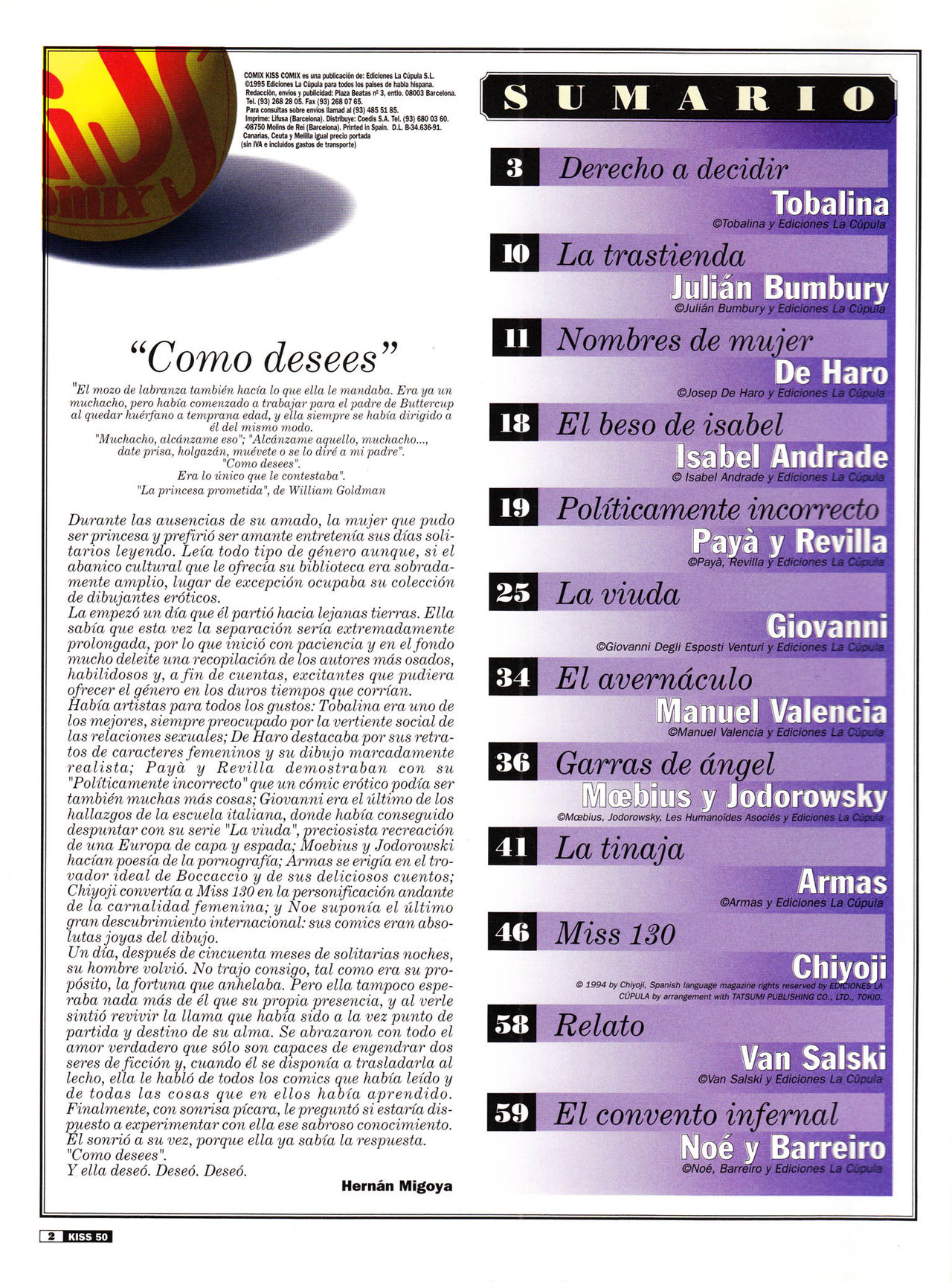 Kiss comix 050 image number 1