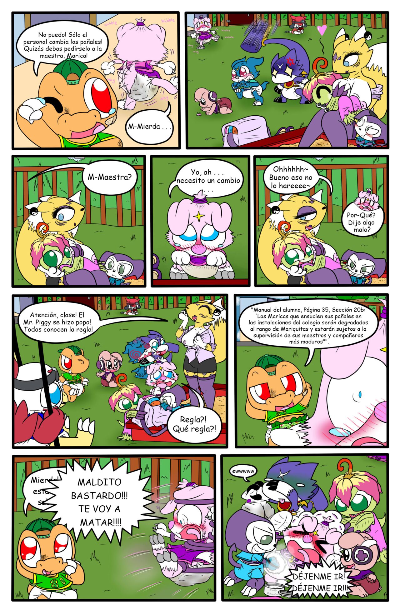 El Primer Dia Preescolar de Piggy //Parte 1// image number 2