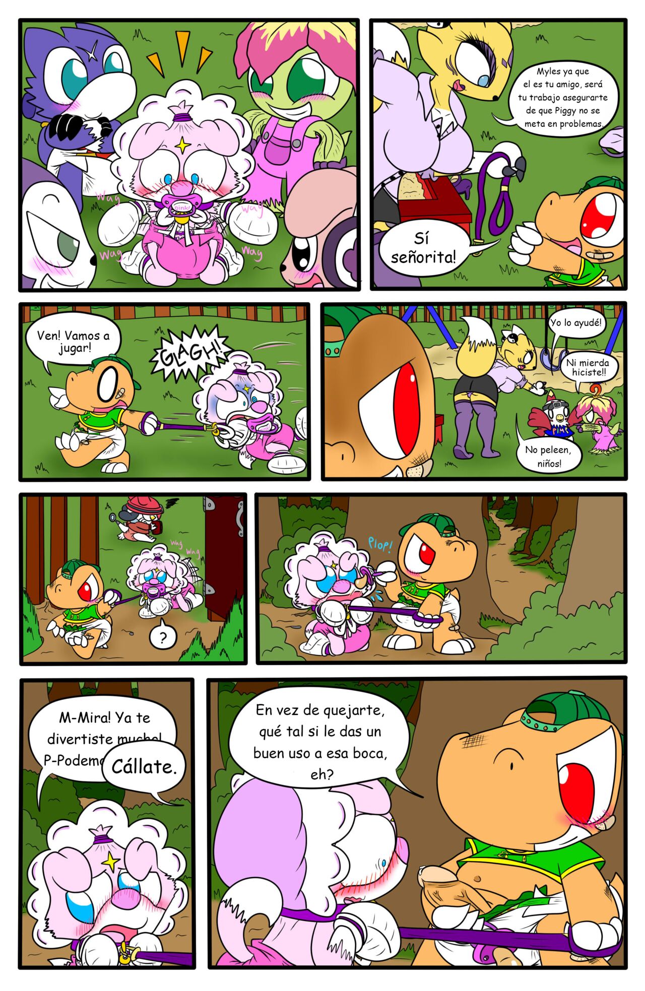 El Primer Dia Preescolar de Piggy //Parte 1// image number 3