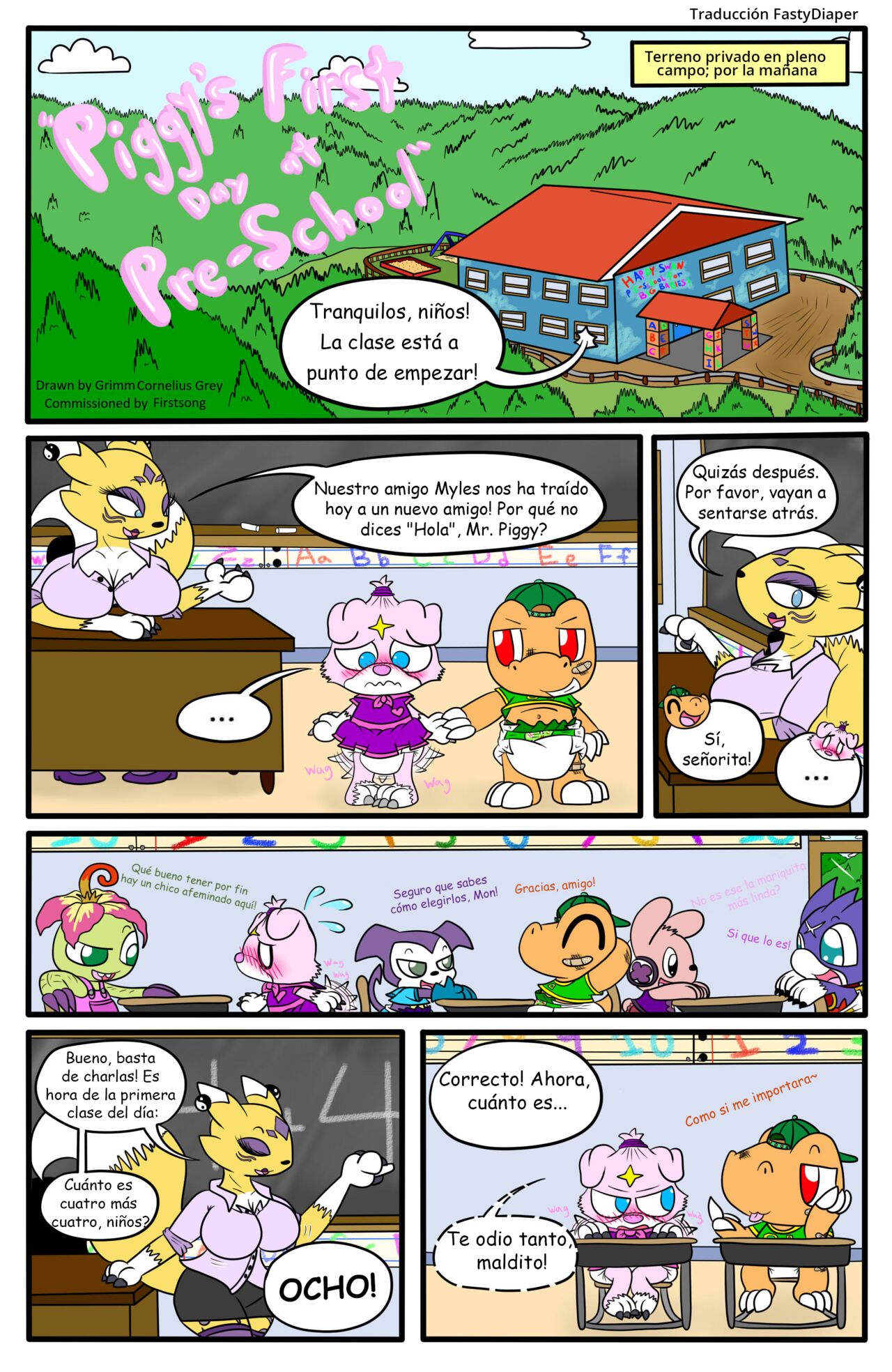 El Primer Dia Preescolar de Piggy //Parte 1//