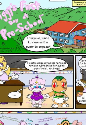 El Primer Dia Preescolar de Piggy //Parte 1//